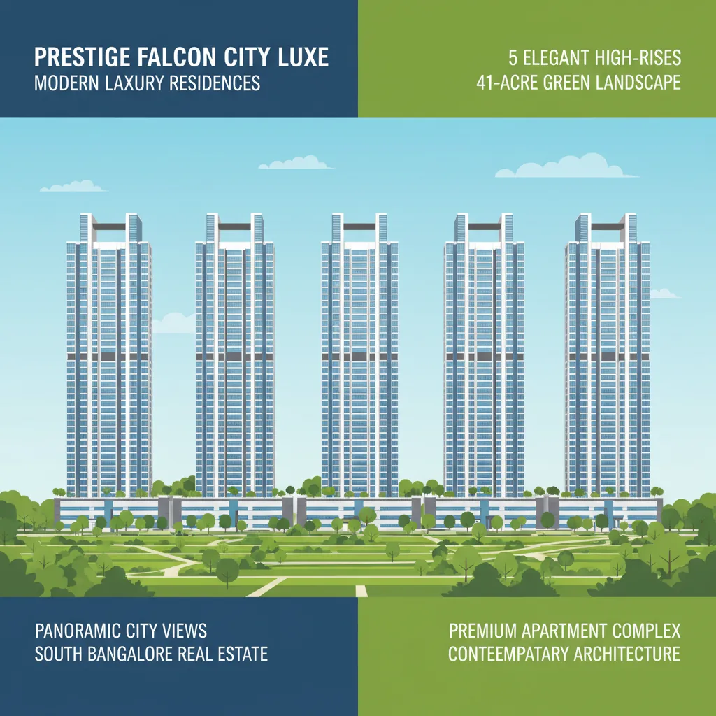 How many towers are available in Prestige Falcon City Reserve? How many towers are available in Prestige Falcon City Reserve?
