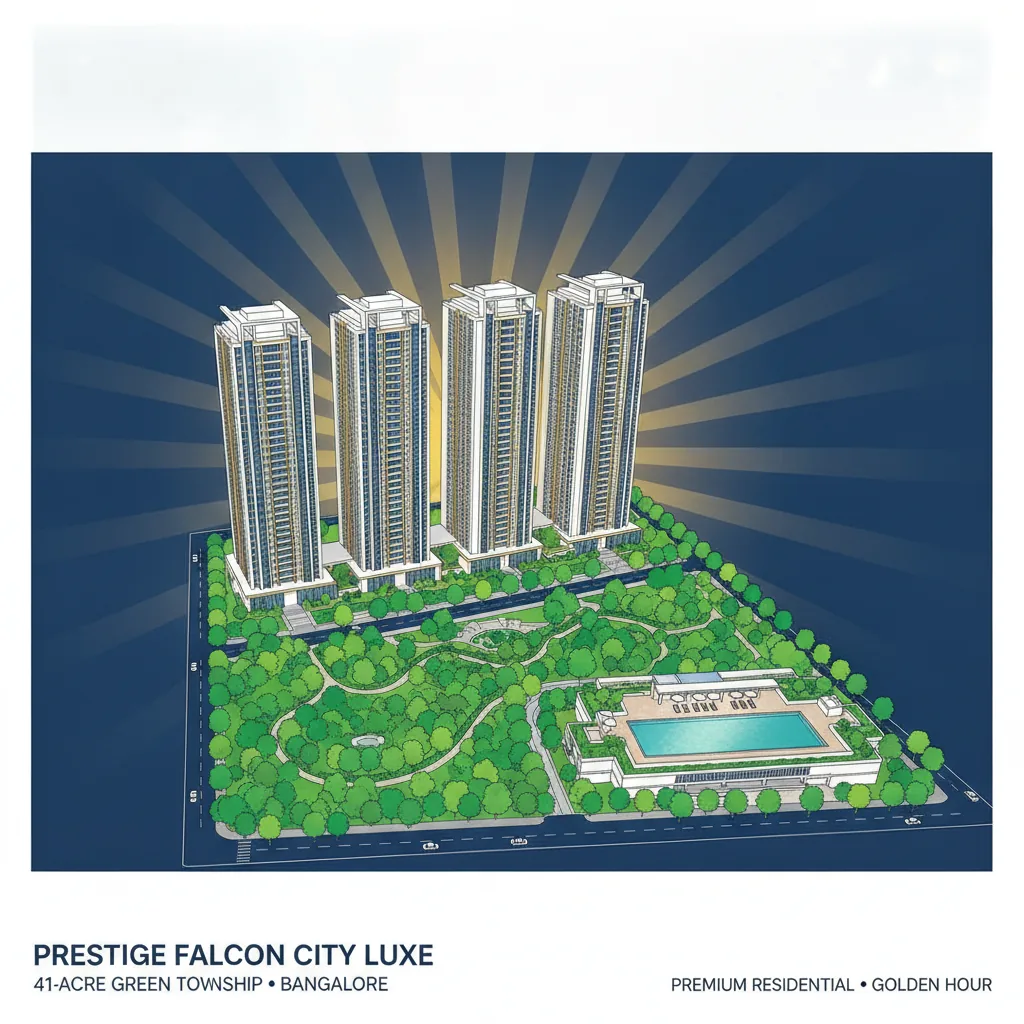 Prestige Falcon City Reserve 2 BHK Apartment in Kanakapura Road Prestige Falcon City Reserve 2 BHK Apartment in Kanakapura Road