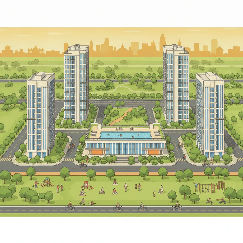 How Many Covered Parking Slots Are Available in Prestige Falcon City Reserve?